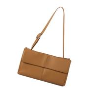 Bolso de hombro para axilas de moda, métodos de transporte funcionales, piel sintética suave, diseño retro, accesorio diario, delicado bolso de hombro para mujer, Color barro, One Size