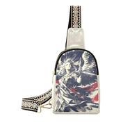 Bolso de hombro para el Día de la Independencia del 4 de julio, diseño de ángel de dibujos animados de moda, multiusos, para mujeres, antirrobo para viajes, Cartoon Angel 4 de Julio Día de la, Cartoon