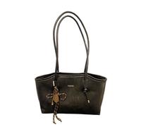 Bolso de hombro para mujer, bolso grande, accesorio vintage de con asa