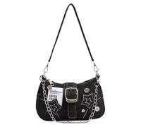 Bolso De Hombro Para Mujer De 1 Pieza, Bolso De Hombro De Lona, Bolso De Hombro Con Personalidad De Moda, Bolso De Hombro Estilo Y2K, Bolso De Hombro De Gran Capacidad
