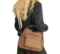 Bolso De Hombro Para Mujeres - Gran Capacidad Cremallera Múltiples Bolsillos,Bolsos de Mujer con Gran Capacidad,para Damas y Chicas, para Viajar, Universidad, Compras, Citas, Uso Diario y Fiesta de