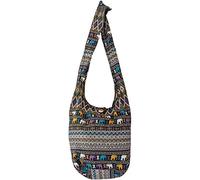 Bolso de Hombro para Mujerespara Esenciales Diarios-Bolso Cruzado para Mujeres con Interior Espacioso para Organizar lo Esencial-Descubre el Bolso Ideal Estilo Hippie para-Cada Ocasión(Aztec SD-Black)