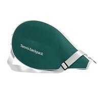 Bolso de hombro para raqueta, bolso de gris, de tenis, almacenamiento para un solo partido | Ruta de práctica del club, tránsito de torneo urbano, desplazamiento suave de