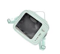 Bolso De Hombro para Televisores Retro Mochila con Exhibición De Alfiler Encantador Bandolera Estética Itabag Clear Messengers Hombro De Televisión Retro Itabag Mochila Cruzada con Alfiler