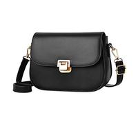Bolso de hombro pequeño con forma de tensor para mujer, a la moda, para hombre, Black, Talla única