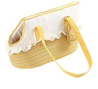 Bolso de Hombro portátil para Gatos Que se Puede Llevar, cálido y cómodo sin olores peculiares, Mochila de Moda para Mascotas (Yellow)
