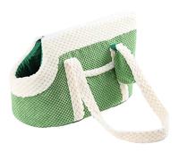 Bolso de Hombro portátil para Gatos Que se Puede Llevar, cálido y cómodo sin olores peculiares, Mochila de Moda para Mascotas (Green)