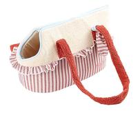 Bolso de Hombro portátil para Gatos Que se Puede Llevar, cálido y cómodo sin olores peculiares, Mochila de Moda para Mascotas (Red)