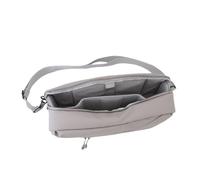 Bolso de Hombro Protector de Consola de Juegos para Rog Ally Steam Deck Doble Zipper Diseño (Silver)