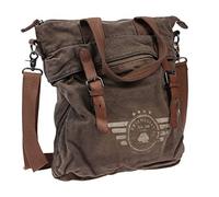 Bolso de hombro Shopper Aviator 5900-30 de Greenburry, caqui, Talla única