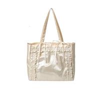 Bolso de hombro transparente Itabag con ventana transparente para alfileres, bolsa de mano para mujeres y niñas, regalos de moda, champán, One Size