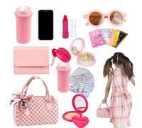 Bolso De Juguete: Bolso De con Pañuelo De Seda Decorativo Accesorios, Ligero Resistente, Ideal para Juegos De rol Creativos Aprendizaje Social Niñas Pequeñas, Ideales