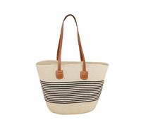 Bolso de la Paja Mujeres Bolsos de Bandolera Verano Crossbody Totes de Playa Ratán Tejidas a Mano Para Estilo Boho Para Viajes, Fechas y Vacaciones