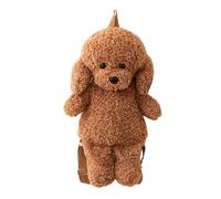Bolso de la plush Animal Shaped Bag, 13,78 pulgadas Cute Adorable Realistic Purse for Everyday Use, Lightweight Kids Shoulder for School Girls Travel Picnic Outdoor Carry Toy, marrón, Se référer au