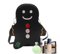 Bolso de las mujeres - Elegante bolso de mano con estilo, bolso de mensajero de | Bolso de hombro pequeño para citas, compras y viajes, cuero PU con correa de cadena, Negro, ver descripción