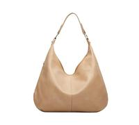 Bolso de madre de borlas sólidas, gran capacidad, una bolsa de hombro, bolso de compras, bolso de hombro para mujer, grande impermeable, beige, talla única