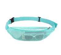 Bolso De Malla Ver A Través De Crossbody Bag Beach Medist Pack Cinturón Ajustable para Evento Deportivo Concert Viaje Pequeño con Cremallera Bolsillos para Viajar