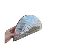 Bolso de mano con cierre dorado creativo, estilo concha, for mujer, ideal for bodas, fiestas y eventos especiales. bandolera cadena, perfecto for cenas, citas(Color 2)