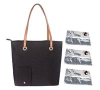 Bolso de Mano con dispensador, Bolso de Vino | Bolso Resistente a la decoloración: Gran portavino Aislado con 3 dispensadores de Bebidas para Amantes del Vino, conciertos,
