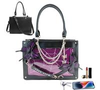 Bolso de mano con forma de mariposa - Bolso de mano con forma de mariposa de estilo oscuro, bolso de mano con forma de laberinto, bolso de mano con forma de laberinto, bolso horizontal con forma de ma