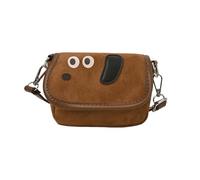 Bolso de mano con forma de perro salchicha, mini mochila en forma de perro, bonito diseño de animales, accesorio de felpa suave, bolso de hombro divertido para fiestas, bolso cruzado de moda, Estilo