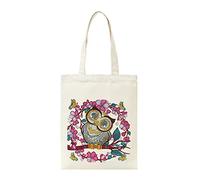 Bolso de mano con pintura de diamantes DIY, bolso de compras de lona con pintura de diamantes de imitación, bolsos de hombro artesanales para mujer y niña(BB023)