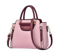 Bolso de mano coreano casual de gran capacidad para mujer, con un solo hombro, para mamá, Pink, Talla única
