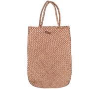 Bolso de mano de encaje de moda para mujer, bolso de mimbre, bolsa de ratán, bolsa de paja de compras, Color de la foto., 33*40cm