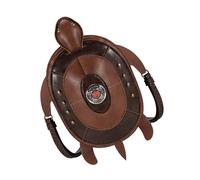 Bolso de mano de inspiración medieval, bolso cruzado de piel sintética para fiestas temáticas y salidas casuales, Imagen de referencia del color: