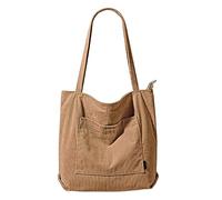 Bolso de mano de lona de pana retro para mujer, bolso de hombro pequeño, a, Talla única