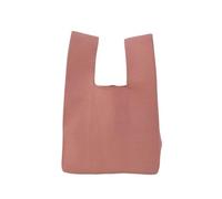 Bolso de Mano de Nudo Mini bolso de muñeca con nudo, sencillo, punto, for mujer, mano tejido temperamento, for teléfono, portátil y ligero(Pink)