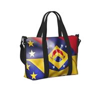 Bolso de mano de viaje con estampado de bandera de Venezuela para mujeres y hombres, para viajes cortos, gimnasio, vacaciones, negocios al aire libre