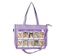 Bolso de mano genérico de de gran capacidad | para pinos - para adultos mujer ocio compras escuela actividades al aire libre viaje, morado, Se référer au descriptif