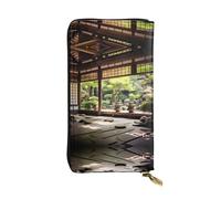 Bolso de mano impreso "Buscando un lugar de pureza" (7.5 x 4.1 pulgadas) | Cartera de cuero
