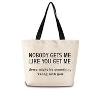 Bolso De Mano Nadie Me Entiende Como Tú Me Entiendes Reutilizables Bolso De Hombro Plegable Totebag Para Compras Enfermería Playa