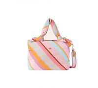 Bolso De Mano Oilily Rayas De Verano Holly Rosa Brumoso