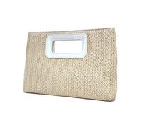 Bolso De Mano Paja Playa Verano para Mujer Tejido Cruzado Hombro Noche Verano