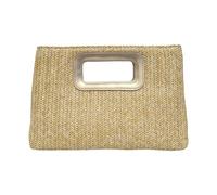 Bolso De Mano Paja Playa Verano para Mujer Tejido Cruzado Hombro Noche Verano