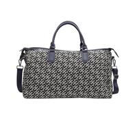 Bolso de mano para mujer, bolso de lona grande, bolsa de fitness con cremalleras, viajes esenciales, para el trabajo de ocio, Color azul