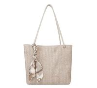 Bolso de mano para mujer, de un solo hombro, para axilas, casual, de gran capacidad, bolsa grande para mujer, White, Talla única