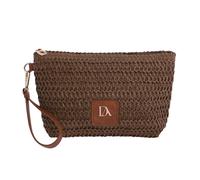 DON ALGODON | Bolso de mano de rafia para mujer | Bolso mano playa mujer | Bolsa playa para mujer Rilena