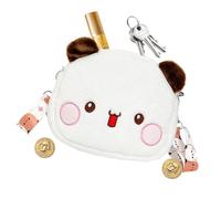 Bolso de mano para niña, diseño de oso con dibujos animados, de peluche, lindo y suave, para teléfono móvil, monedas y cosas pequeñas, ideal para niños, , ver descripción