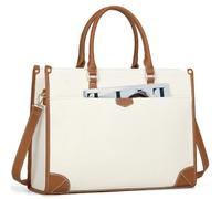 Bolso de mano para ordenador portátil de 15,6 pulgadas, bolsa de curso Tolie, gran bolso para compras de trabajo diario de viaje