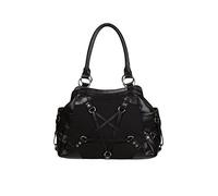Bolso de Mano Punk de Banned Hecho de Cuero Sintético de Ocultismo Illuminati Pentagrama Símbolo de la Estrella