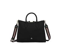Bolso de mano shopper Aigner Zita negro