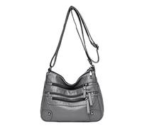 Bolso de mano vintage Y2k School Damen Bags mit Reißverschluss Vintage Tasche Women Handtasche Hobo Ladies Handbag Frauen Mode Fashion 2000s Y2k Style Accessoires Purses for Women für Party Date