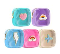 Bolso De Maquillaje De Viaje,Organizador De Aseo Impermeable con Cremallera - Estuches De Cosmética Navideños,para Vacaciones Avión Baño Tocador Brocha Lápiz Labial Base Champú Joyería