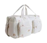 Bolso de maternidad todo en uno para mamá - Ligero - Acolchado - Gran bolso cambiador multifuncional para la maternidad y el cambio de bebé para el hospital y el fin de semana, oso