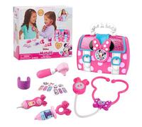 Bolso de médico con Accesorios Minnie Mouse Bow-Care de Disney Junior, 9 Piezas, Juego de simulación e imaginativo; Juguetes para niños a Partir de 3 años de Just Play