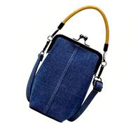 Bolso De Mensajero Retro para Mujer Bandolera A Día A Día Cruzado Teléfono IR Trabajo Cruzado A Juego Mujer